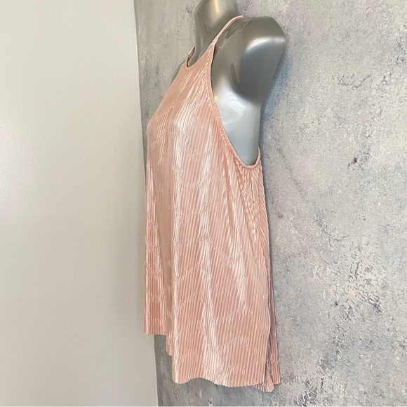 Worthgton Pink Flowing Shimmery Size Large Top - Picture 4 of 8